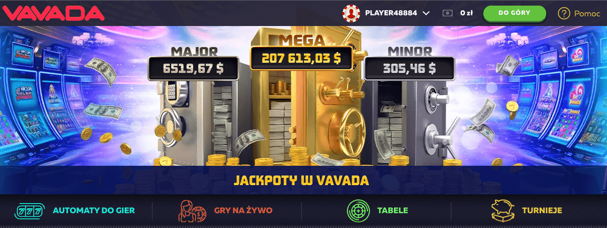 Vavada casino Jackpot